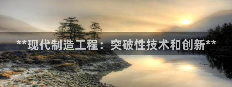 下载彩神通关注码：**现代制造工程：突破性技术和创新**