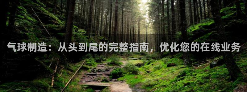 彩神v8是一个什么平台：气球制造：从头到尾的完整指南，优化您的在线业务