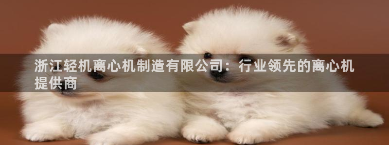 彩神ix官网是哪个公司的：浙江轻机离心机制造有限公司：行业领