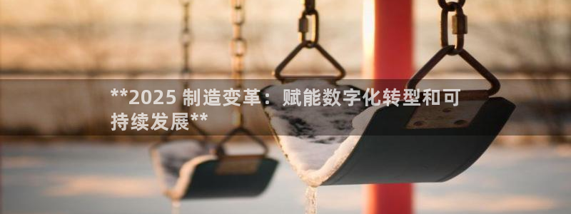 彩神v8下载：**2025 制造变革：赋能数字化转型和可
持续发展**