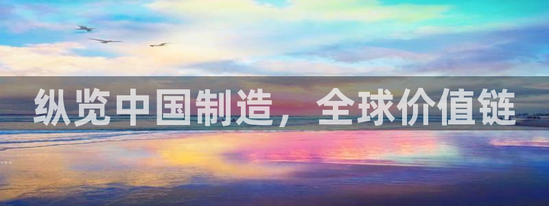 彩神v集团有限公司：纵览中国制造，全球价值链