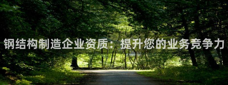 彩神8app官方下载：钢结构制造企业资质：提升您的业务竞争力