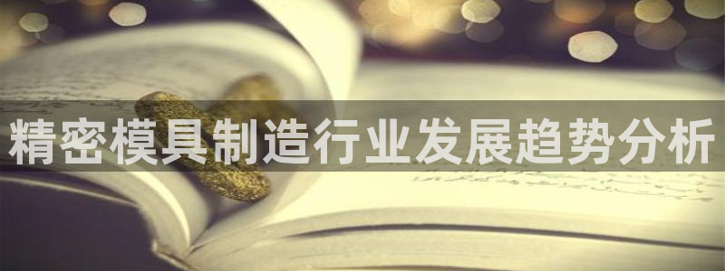 有谁知道彩神争霸的网址：精密模具制造行业发展趋势分析